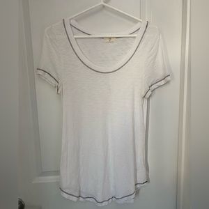 T.La (Anthropologie) Classic White Tee